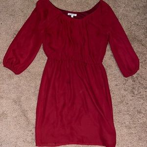 Charlotte Russe Burgundy Dress